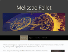Tablet Screenshot of melissaefellet.com